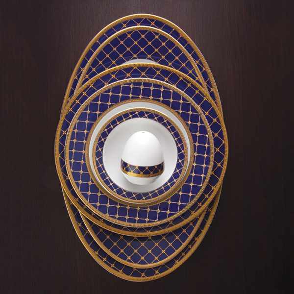 سرویس چینی 102 پارچه غذاخوری چینی زرین ایران سری ایتالیا اف مدل هلیا - Image 3