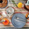 سرویس قاشق و چنگال 116 پارچه ناب استیل مدل پالرمو طلایی - Image 2