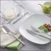 سرویس قاشق و چنگال 30 پارچه ناب استیل مدل فلورانس ساده - Image 6