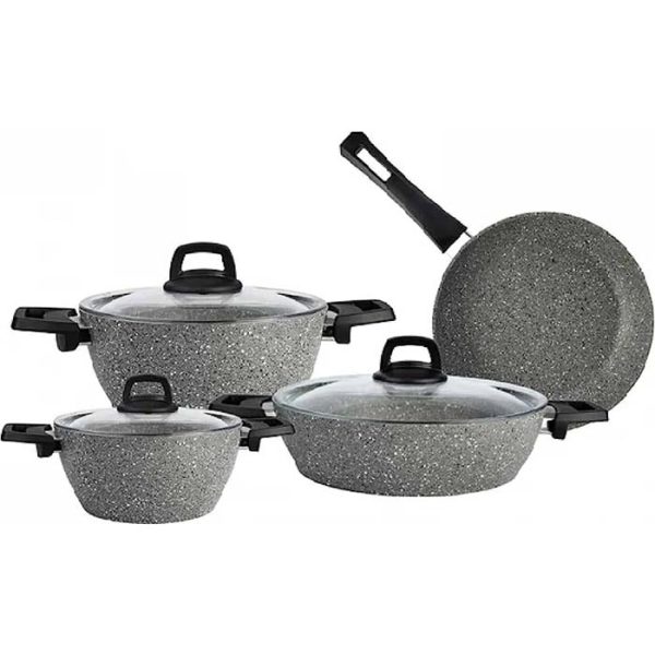 سرویس 7 پارچه بایوگرانیت کاراجا مدل گریس Gris - Image 2