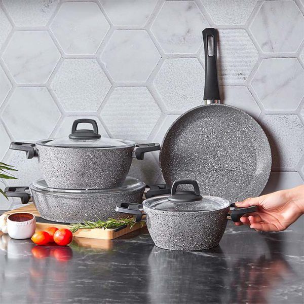 سرویس 7 پارچه بایوگرانیت کاراجا مدل گریس Gris - Image 4
