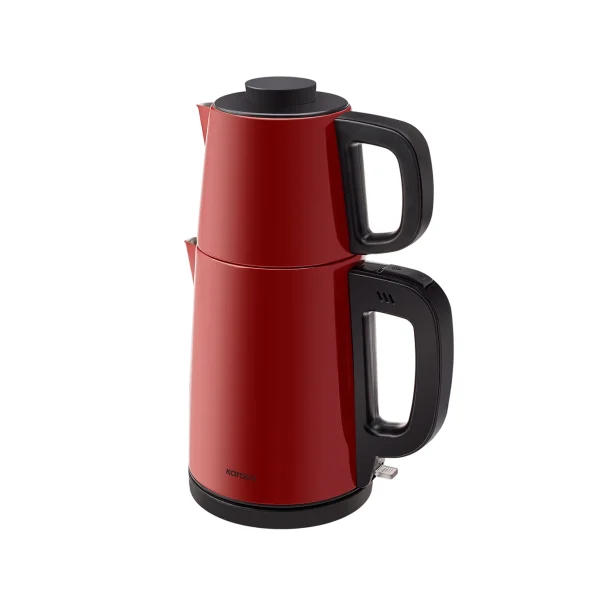 چای ساز کاراجا tea break رنگ قرمز - Image 3