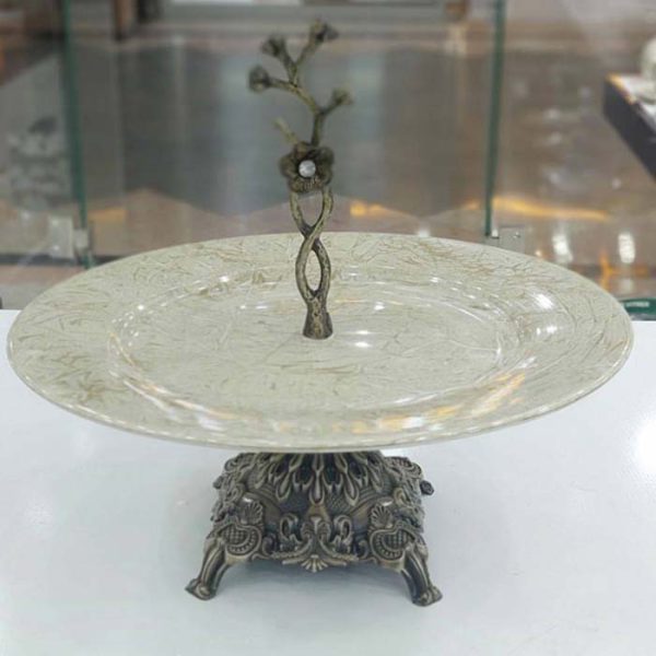 شیرینی خوری پایه دار مدل Lf357
