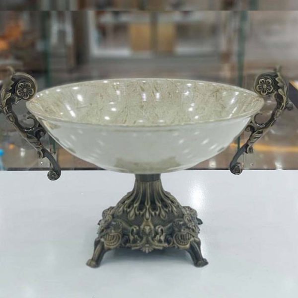 کاسه میوه پایه دار بزرگ مدل Lf352