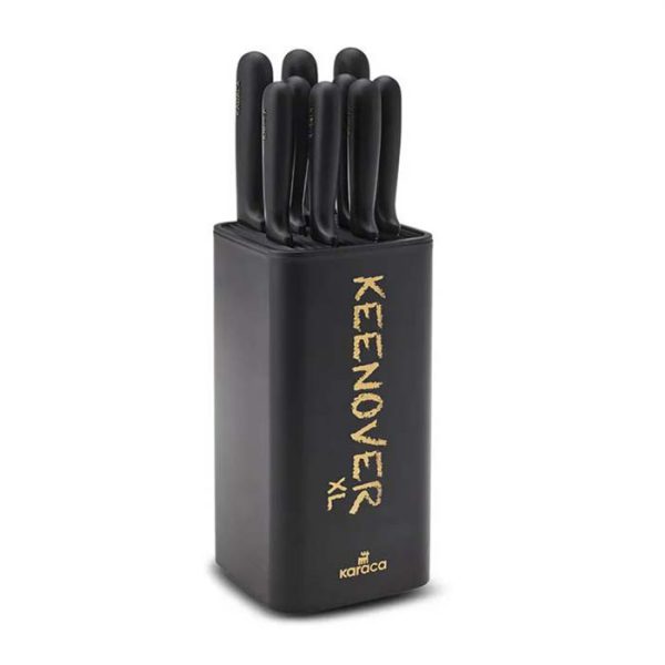 سرویس چاقو آشپزخانه 10 پارچه کاراجا مدل Keenover