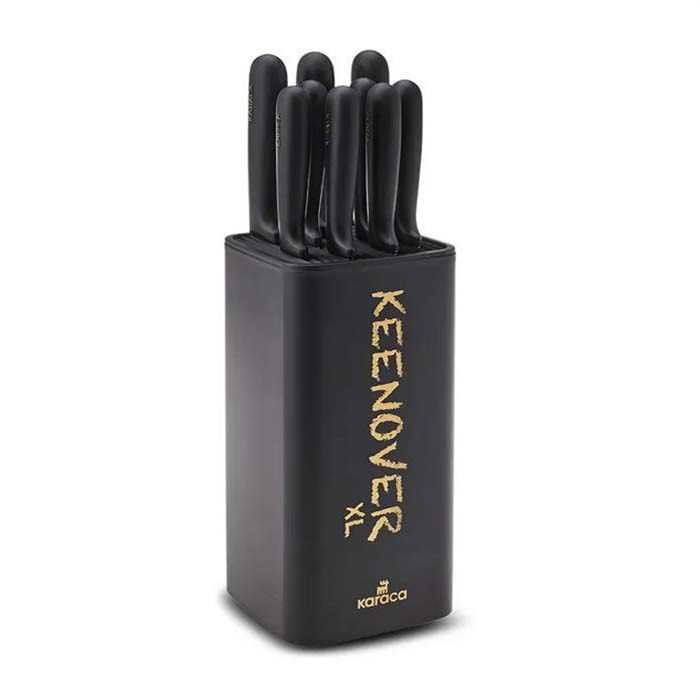 سرویس چاقو آشپزخانه 10 پارچه کاراجا مدل Keenover
