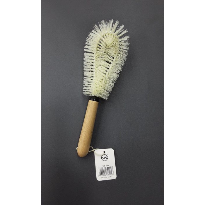 بطری شوی حلقه ای کوتاه دسته چوبی ws 021