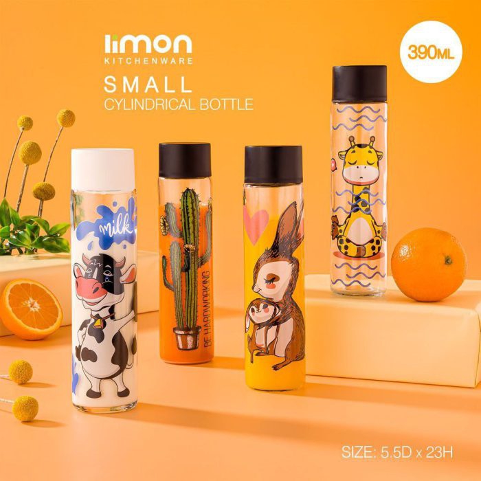 بطری آب لیمون استوانه کوچک 172635