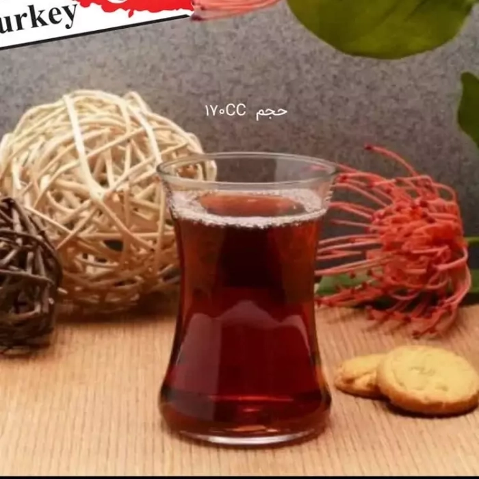 پاشاباغچه میس Miss استکان 6 عددی  170 سی سی   کد 42861