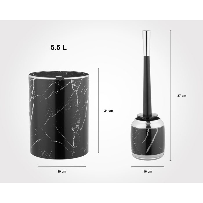 ست سرویس بهداشتی لیمون رومانتیک طرح ماربل کد 2024520 - Image 5