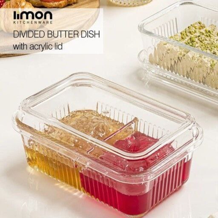 کره خوری لیمون دو خانه شیشه ای 225600 - Image 3