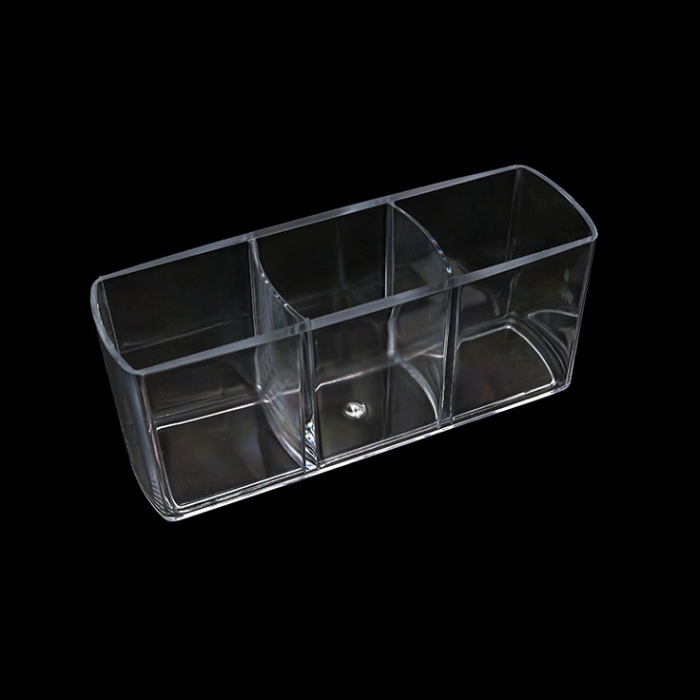 استند آرایشی براش سورباس مستطیل 3 خانه ساده کد 7002 - Image 3