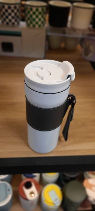 تراول ماگ دور چرم - Image 2