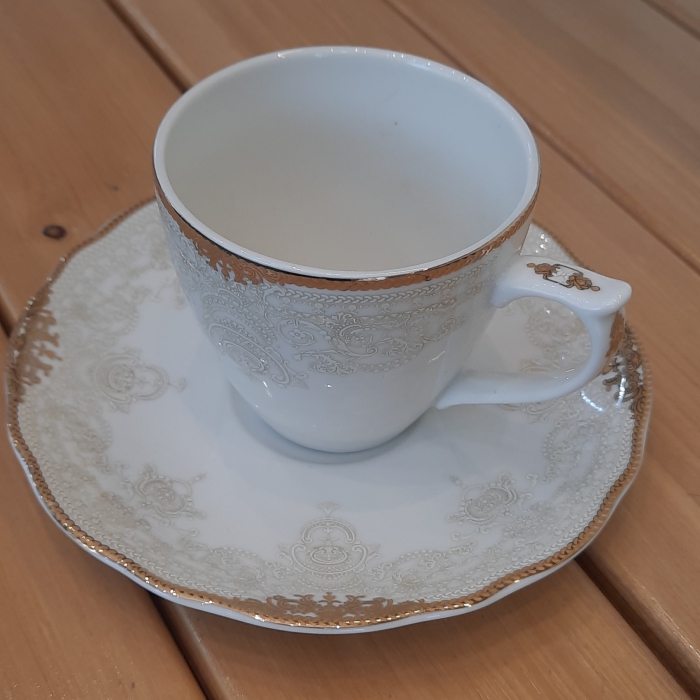 سرویس فنجان نعلبکی چای خوری الیزابت طرح پاریسا - Image 4
