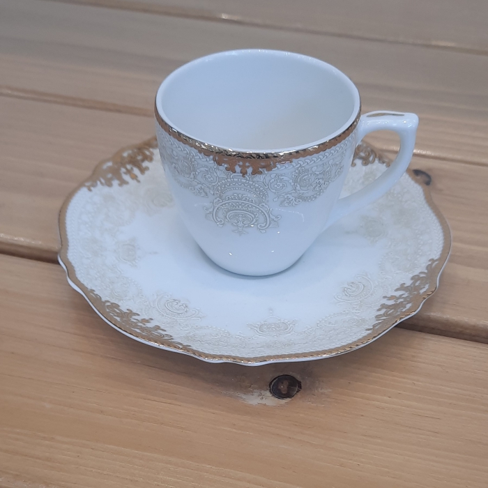 سرویس فنجان نعلبکی قهوه خوری الیزابت طرح پاریسا