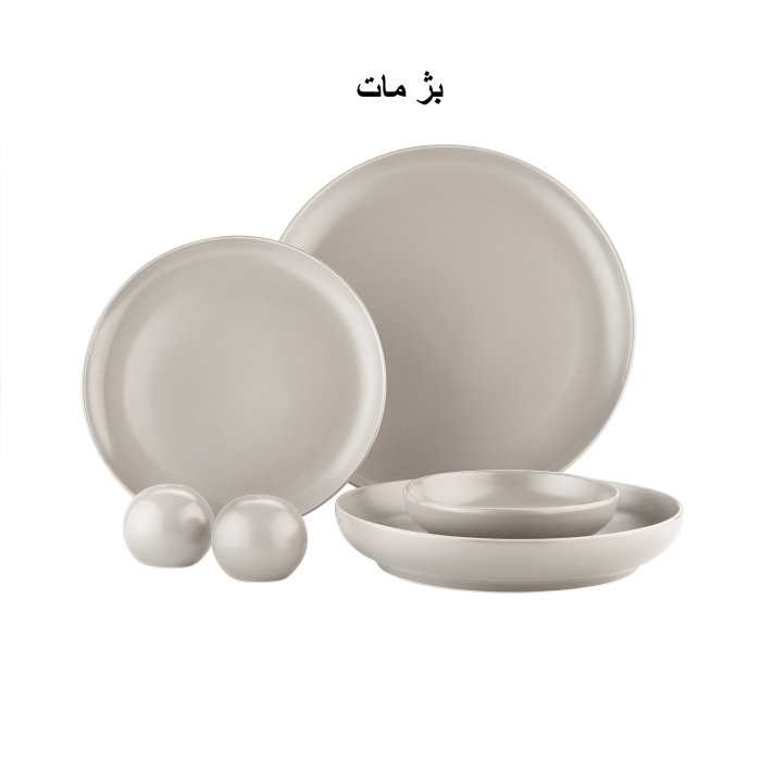 سرویس غذاخوری 18 پارچه گلد کیش مدل آتوسا GK748401