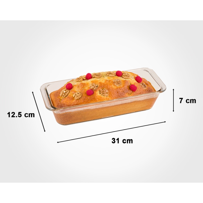 تابه لیمون پیرکس فر مستطیل 1.7لیتر  کد 223400 - Image 2