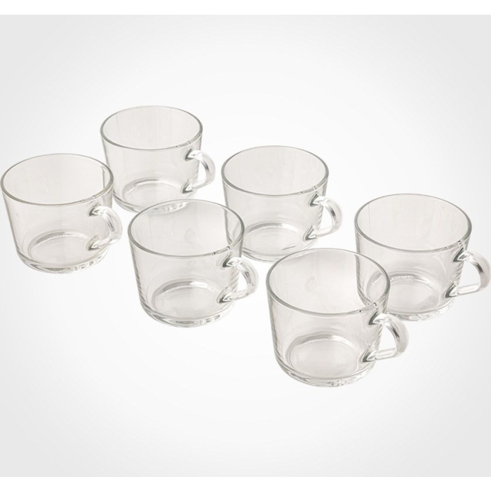 لیوان شیشه ای دسته دار لیمون 285 سی سی کد 228200 - Image 4