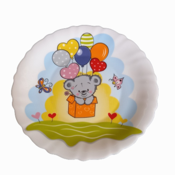 سرویس غذا خوری 5 تکه کودک پارس اوپال مدل پسر کد 773