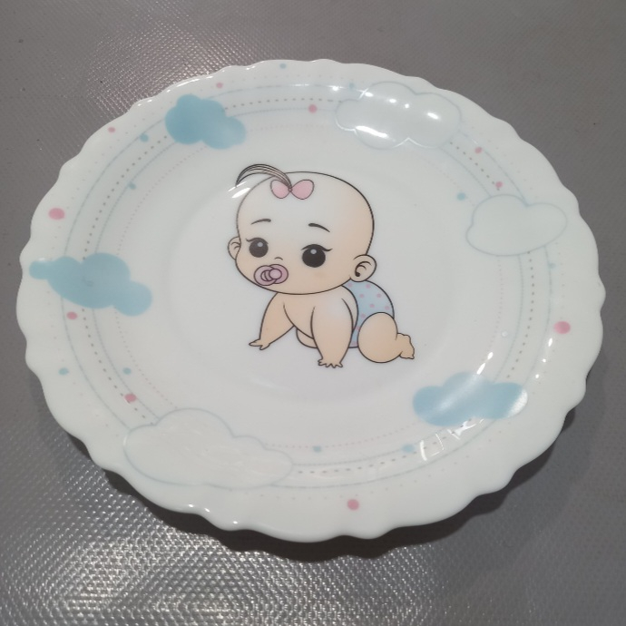 سرویس غذاخوری 5 تکه پارس اپال طرح نی نی کد 781