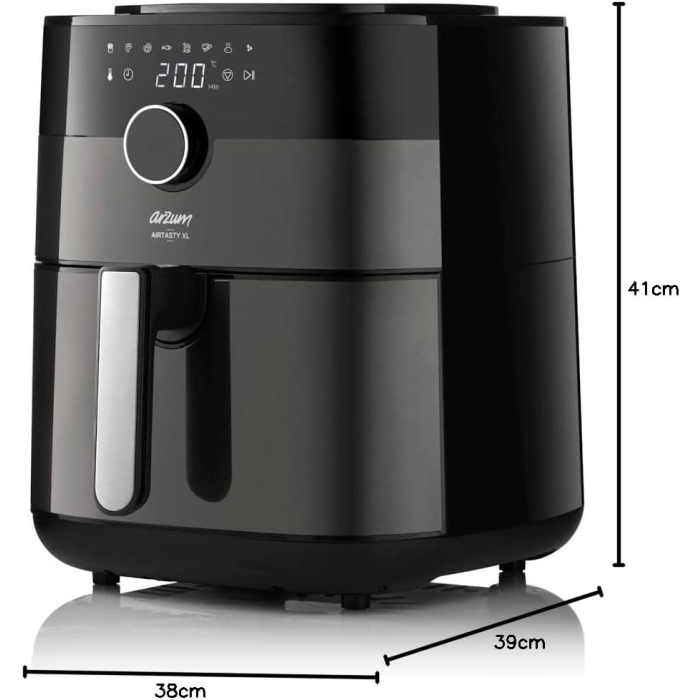 سرخ‌کن بدون روغن آرزوم Arzum AR2091 Airtasty XL - Image 2