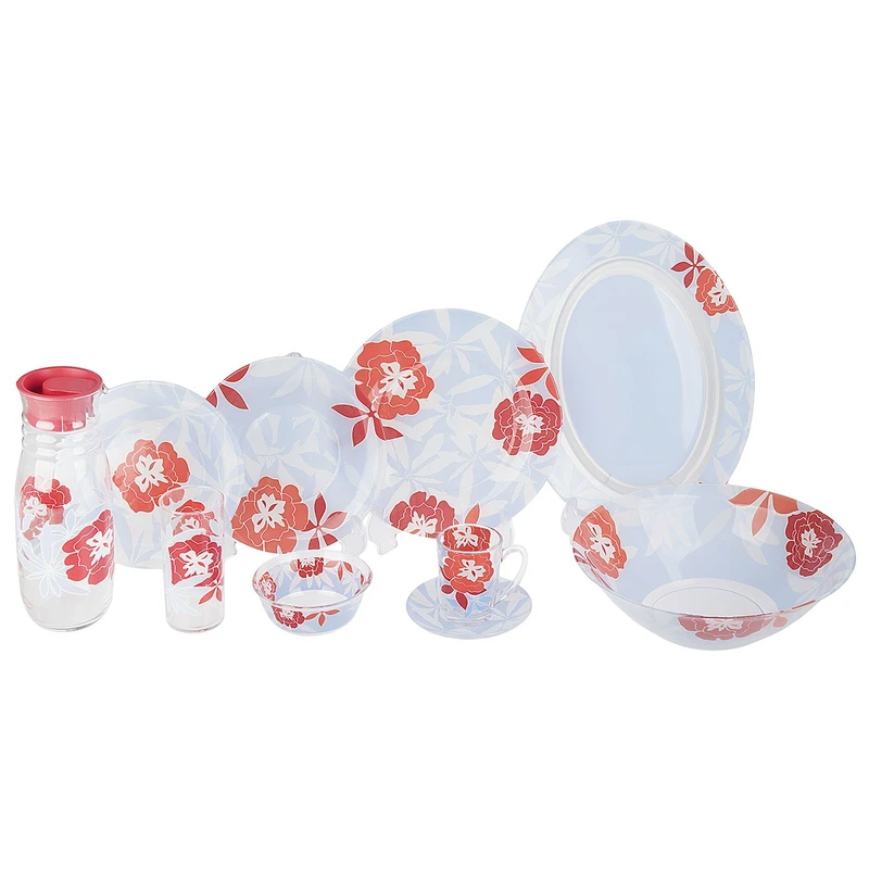 سرویس غذاخوری 38 پارچه لومینارک مدل Peony